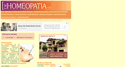Desktop Screenshot of dehomeopatia.com